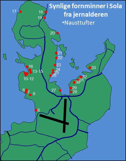 Nausttuft Hafrsfjord, Sola Historielag